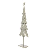 Artikel Deko-Tannenbaum aus Metall auf Standfuss mit Stern 74 cm für Innenbereich