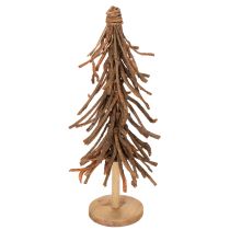 Artikel Tannenbaum aus Weidenzweigen auf Holzsockel 48 cm natur