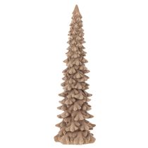 Artikel Deko Tannenbaum beflockt Kunststoff 34cm Braun für Innenbereich