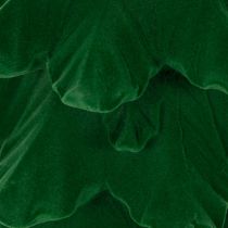 Artikel Tannenbaum Dekoration aus Kunststoff beflockt 27 cm grün für festliche Tischdekoration