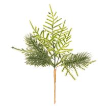 Artikel Künstlicher Tannenzweig aus Kunststoff 22 cm Grün 2er-Set für saisonale Dekoration