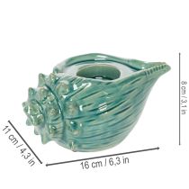 Artikel Teelichthalter Meeresschnecke Dekorative Tischkerze Badezimmer Wohnzimmer 16cm