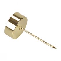 Artikel Teelichthalter zum Stecken Gold Teelichthalter Advent Ø4cm 8 St