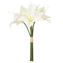 Artikel Künstliche Tigerlilie weiss Bund mit 6 Stück 29 cm für Innenbereich
