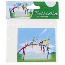 Artikel Tischkarten Papier Platzkarten Schulanfang 6×9cm Motiv Zuckertüten 6 Stück