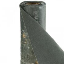 Artikel Tischläufer Polyester Grau mit Bronze- und Silberschimmer 250x20 cm