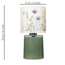 Artikel Tischlampe LED Blumenmuster für stilvolle Wohnraumbeleuchtung 23cm