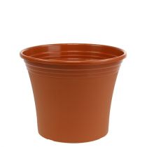 Artikel Topf „Irys“ Plastik Terrakotta Ø22cm H18cm 1 St
