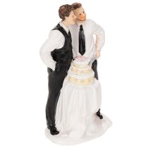 Artikel Tortenfigur Männerpaar aus Polyresin, 16,5cm, Hochzeitsmotiv