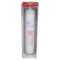 Artikel Trauerkerze Sternenkind Gedenkkerze Kerze Weiß 265/50mm