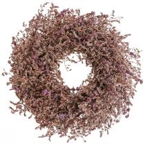 Artikel Trockenblumenkranz Strandflieder Lavendel Natur Ø30cm