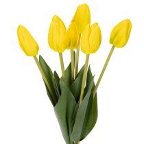 Artikel Tulpen Kunstblumen für realistische Frühlingsdeko in Wohnzimmer oder Büro 40cm 7St