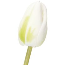 Artikel Dekorative Kunsttulpen Weiss 40 cm 5 Stück für Innendekoration