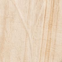 Artikel Dekorative Holztulpe mit Metallstandfuss, 47,5 cm, Natur und Schwarz
