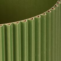 Artikel Übertopf aus Papier Dunkelgrün Ø19cm H14cm für Pflanzenarrangements 3er-Set