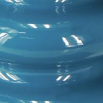 Artikel Vase Wohnaccessoire mit wellenförmiger Oberfläche für modernes Ambiente 23cm