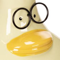 Artikel Keramik-Vase Entenfigur 15cm gelb – Set aus 2 Stück für moderne Innenräume