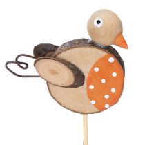 Artikel Holz-Vogel-Gartenstecker bunt 33 cm – Set aus 16 Dekosteckern für Frühlings- und Sommerdekoration