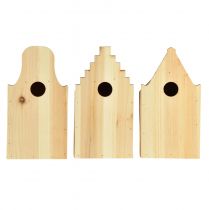 Artikel Vogelhaus-Set Holz Nistkasten Blaumeisen FSC Tanne H22.5cm 3er Pack
