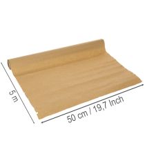 Artikel Wabenpapier Rolle braun 5m x 50cm für Bastel- und Dekorationsprojekte