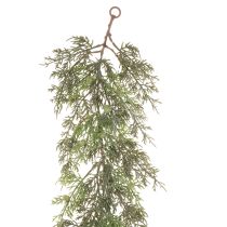 Artikel Künstliche Wacholdergirlande aus Kunststoff, Grün, 185 cm, Weihnachtliche Dekoration für Innen