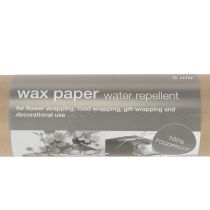Artikel Wachspapier Rolle Braun 70 cm x 5 m für Floristik und Lebensmittel