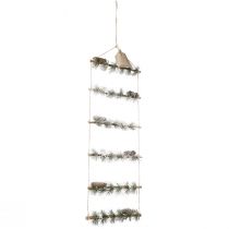 Artikel Weihnachtliche Wanddekoration mit Micro-LED und Tannengrün 35×85 cm