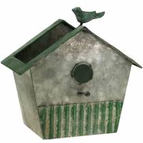 Vogelhaus aus Metall zum Bepflanzen H25,5cm