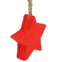 Artikel Weihnachtsanhänger Mix Rot 34 St