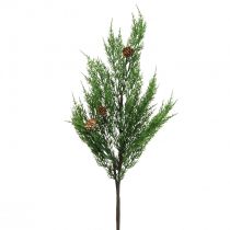 Zypressenzweige künstlich Weihnachtszweig mit Zapfen 78cm