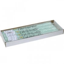 Artikel Weihnachtskerzen „Frohe Weihnachten“ Hellgrün 250/22mm 4St