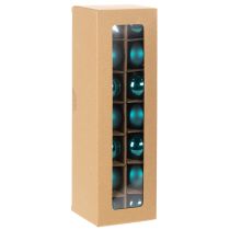 Artikel Christbaumkugeln Glas Matt und Glänzend 4cm Blau 24 Stück