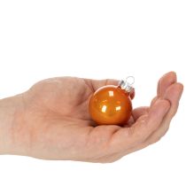Artikel Christbaumkugel-Set Glas bunt glänzend 40mm 24 Stück für Innenbereich