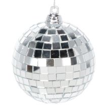 Artikel Weihnachtskugeln 7cm Spiegeloptik Silber 6er-Set