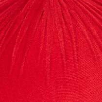Artikel Weihnachtskugeln Rot aus Samt Ø 25 cm zum Aufhängen im 2er-Set