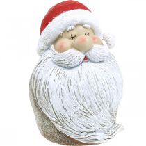 Artikel Weihnachtsmann Figur Santa Claus Rot, Weiß Polyresin 15cm