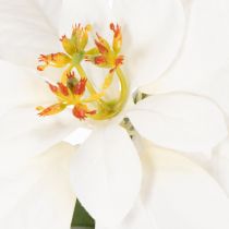 Artikel Künstliche Weihnachtssternblume Weiss 40 cm Kunstseide