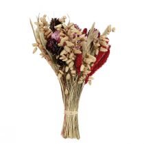 Artikel Trockenblumen Wildblumenstrauss Natur-Pink 30 cm