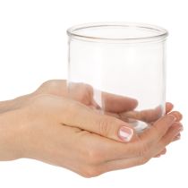 Artikel Glaszylinder Vase transparent 10cm 3er-Set für Innenbereiche