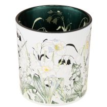 Artikel Deko Windlicht Glasmotiv Blätterdesign für stilvolle Wohnakzente 8cm 4St