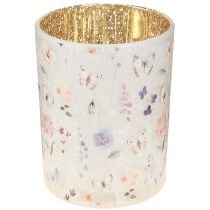 Artikel Windlicht Glasdekoration Schmetterlingsmotiv für gemütliche Wohnmomente 12,5cm 2St