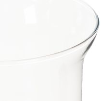 Artikel Windlichtglas aus klarem Glas, 25 cm hoch, transparent