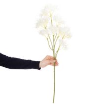 Artikel Künstlicher Blütenzweig 75 cm Weiss Polyester und Kunststoff