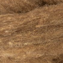 Artikel Filzwolle Braun 2m – Wolle für Bastelarbeiten und Floristik