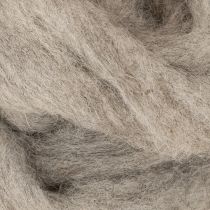 Artikel Filzwolle Grau-Natur 2 m x 5 cm Dekowolle für Bastelarbeiten und Floristik