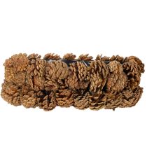 Artikel Pflanzschale aus Tannenzapfen oval 30cm naturbraun