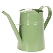 Artikel Zimmergiesskanne Metall Mintgrün 1,7L H23cm Dekovase Retro