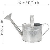 Artikel Zink-Giesskanne 27cm Vintage-Look - Metall Pflanzgefäss für Garten & Terrasse