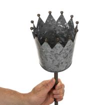 Artikel Dekokrone aus Metall in Antik-Optik, 95cm, für Blumenbeet und Pflanztopf