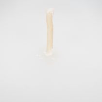 Artikel Kerze aus weissem Wachs im Zinkeimer mit Holzgriffen 15 cm für Terrasse und Balkon